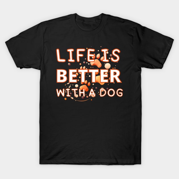 Dog Days of Summer T-Shirt by Cetrion Design 